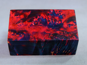 Stabilized Maple Burl Wood Mod Block